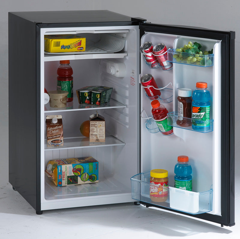 Avanti® RM4416B Counter High Refrigerator, 4.4 CuFt. Capacity, Black