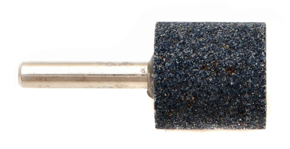 Forney 60036 Shank W220 Mounted Point Cylindrical, 1" x 1", Aluminum Oxide