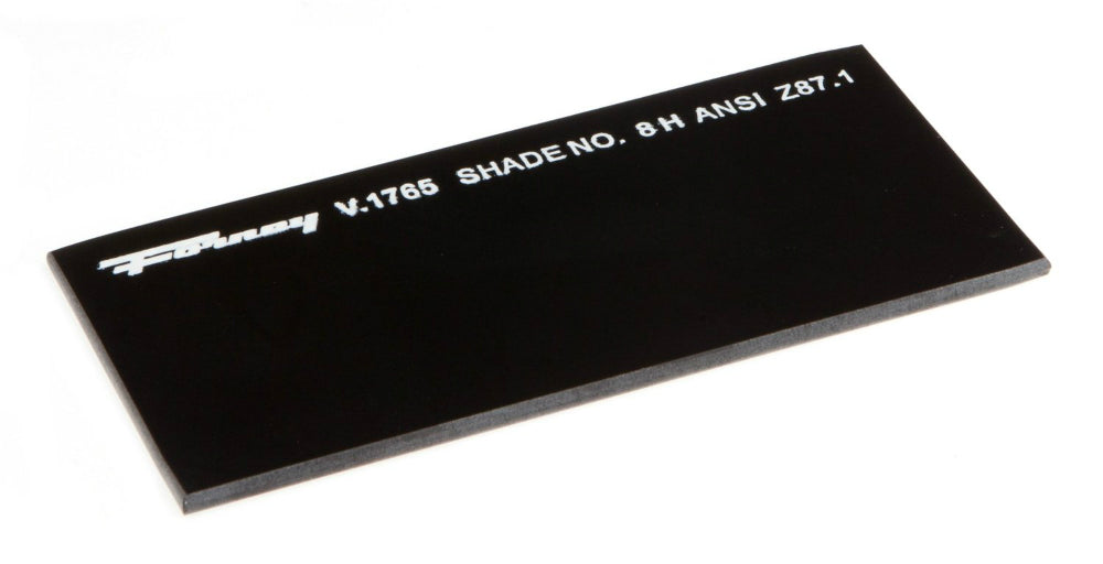 Forney 57008 Hardened Replacement Gas Welding Lens, Shade #8, 2" x 4-1/4"
