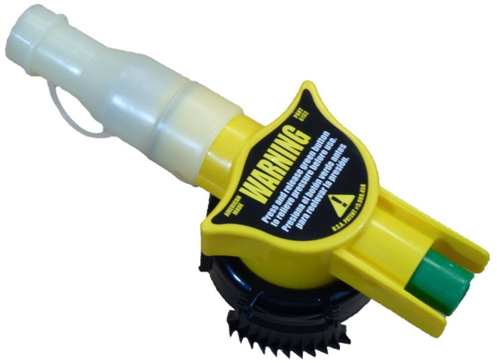 No-Spill 1450 Poly Gasoline Fuel Can with Rear-Handle, 5-Gallon