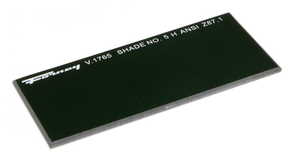 Forney 57005 Hardened Replacement Gas Welding Lens, Shade #5, 2" x 4-1/4"