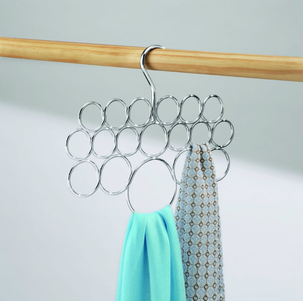 Interdesign 24970 Axis Chrome Scarf Holder