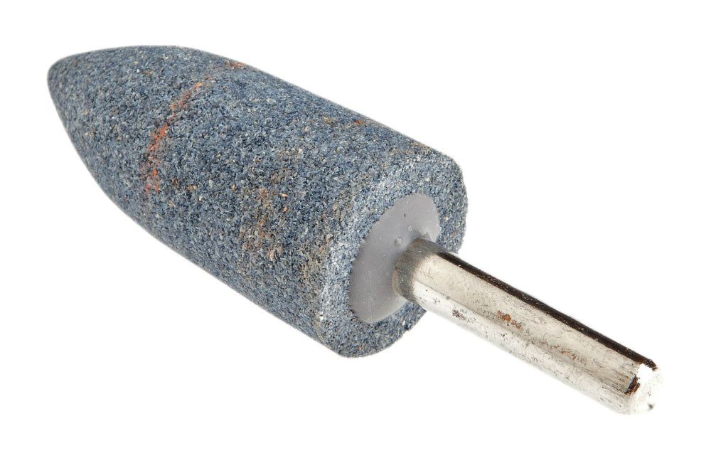 Forney 60029 Mounted A12 Shank Point, 1-1/4" x 3/4", 60 Grit, Aluminum Oxide