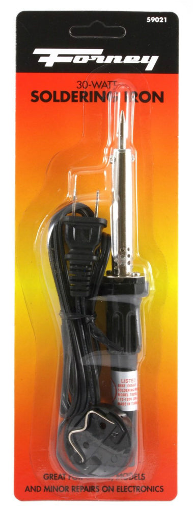 Forney 59021 Soldering Iron, 30W, 750° F (398.9° C) Tip Temperature