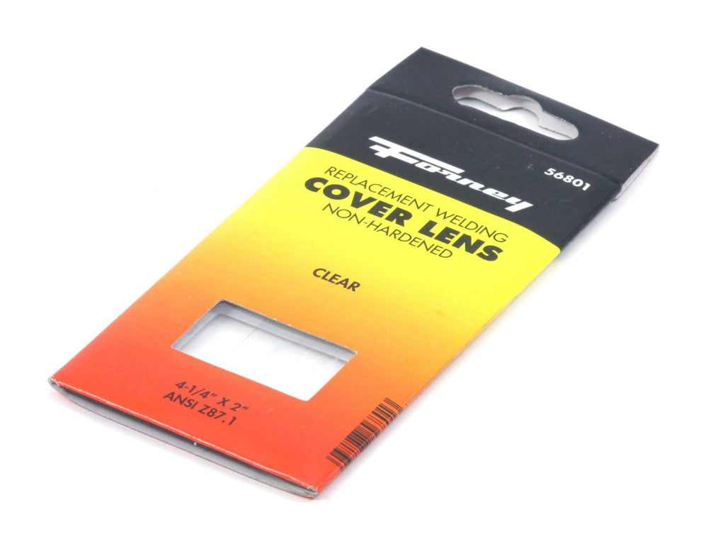 Forney 56801 Replacement Clear Cover Lens, Glass, 2" x 4-1/4"