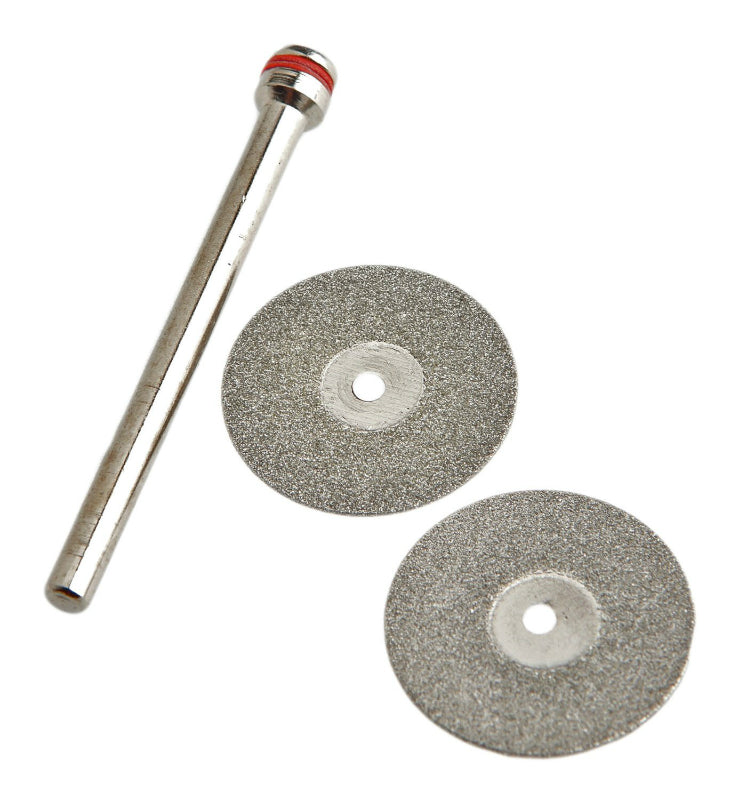 Forney 60250 Diamond Wheel Kit, 3/4" with 1/8" Mandrel, 3-Piece