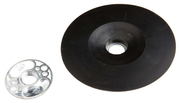 Forney 72321 Backing Pad with Spindle Nut, 4-1/2" x 5/8-11