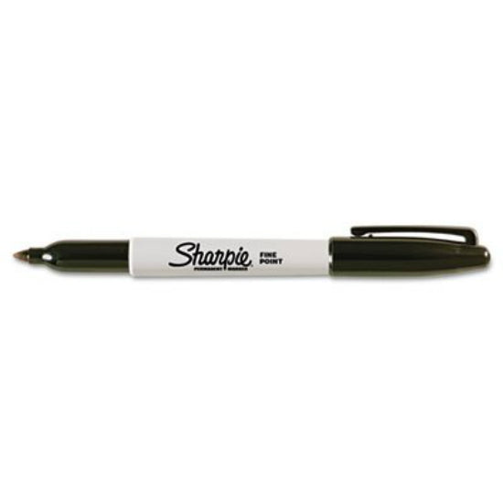 Sharpie® 35010 Original Pen Style Fine Point Permanent Marker, Black