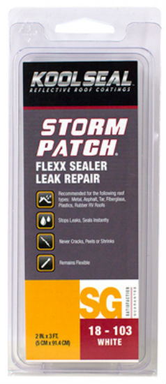 Kool Seal® KS0018103-99 Storm Patch Flexx Sealer Leak Repair, 2" x 3'