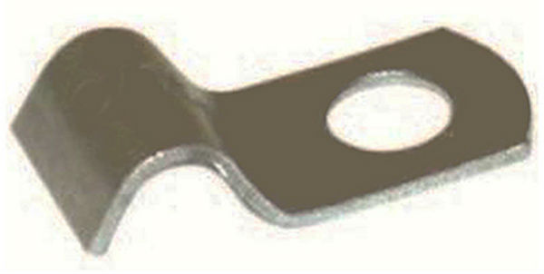 Halex® 26214 Midget One-Hole Strap, 1/4", 50-Pack
