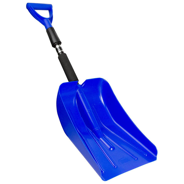 SubZero 17211 Auto Extendable Emergency Snow Shovel, Assorted Colors, 37"