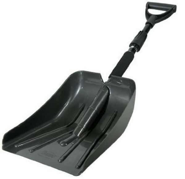 SubZero 17211 Auto Extendable Emergency Snow Shovel, Assorted Colors, 37"