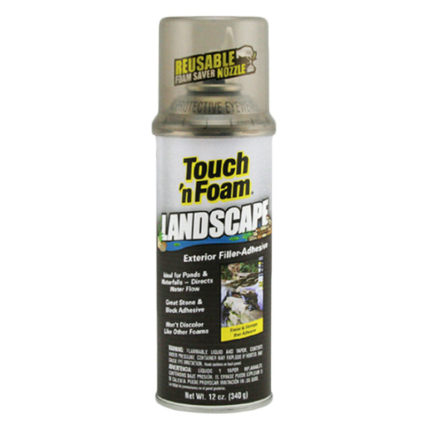 Touch ‘n Foam® 4001141212 Landscape Exterior Filler-Adhesive, 12 Oz