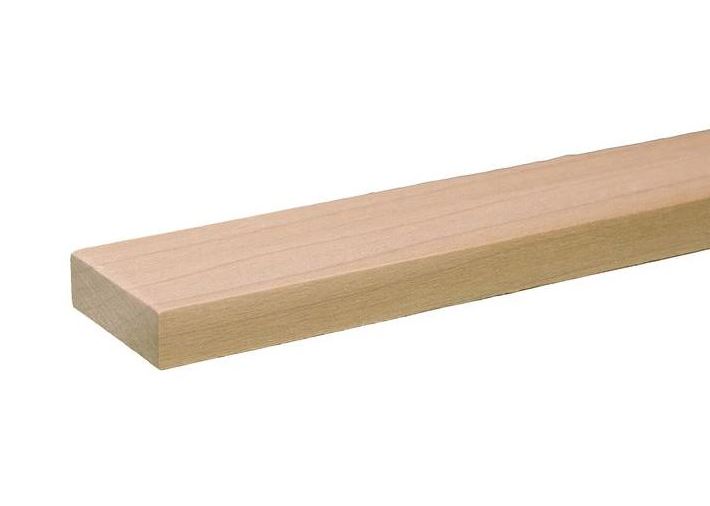 Alexandria 12H33-27024C Premium Hardwood Poplar Hobby Board, 1/2" x 2" x 2'
