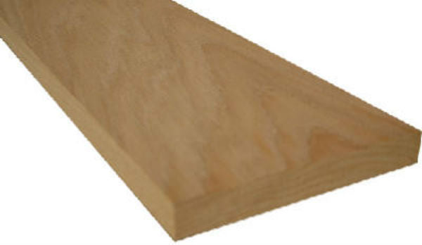 Alexandria Moulding 0Q1X6-40048C Premium Hardwood S4S Oak Board, 1" x 6" x 4'
