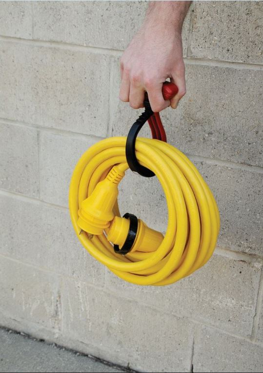 Gardner Bender® CW-T1RR50 Cable Wraptor with T-Handle, Black/Red, Small