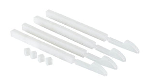 Gardner Bender® BB-C01 Cable Tie Locking Clips for Bundle Boss, White, 100-Pack