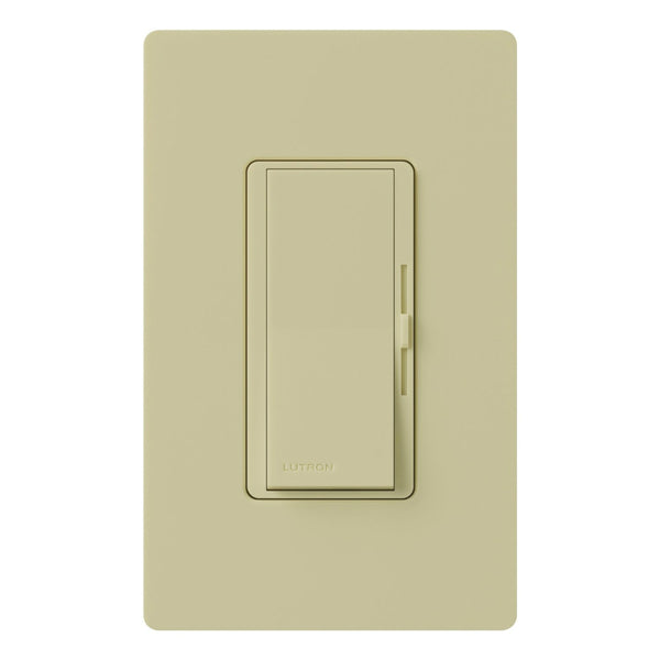 Lutron® DVWCL-153PH-IV Diva® CFL/LED Single-Pole/3-Way Dimmer, 150W, Ivory