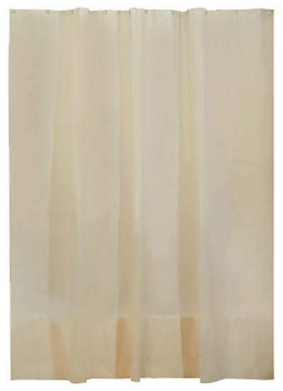 Interdesign 14755 Eva Premium PVC Free Shower Liner, Sand, 72" x 72"