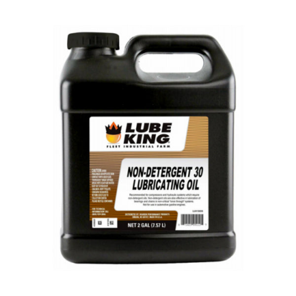 Lube King LU01302G Non-Detergent 30W Lubricating Oil, 2 Gallon