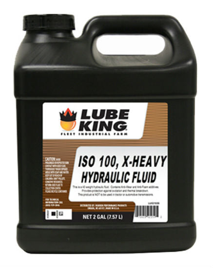 Lube King LU52102G Heavy Hydraulic Fluid Oil, ISO 100, 2 Gallon