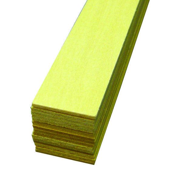 Midwest Products 4025 Basswood, 1/16" x 3/16" x 24"