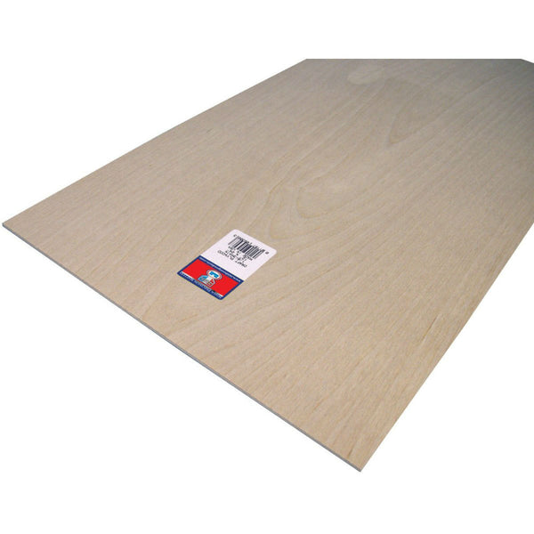 Midwest Products 5306 Birch Veneer Craft Plywood, 1/8" x 12" x 24"