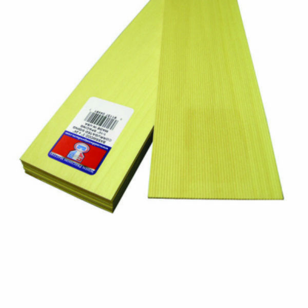 Midwest Products 4404 Basswood, 1/8" x 4" x 24"