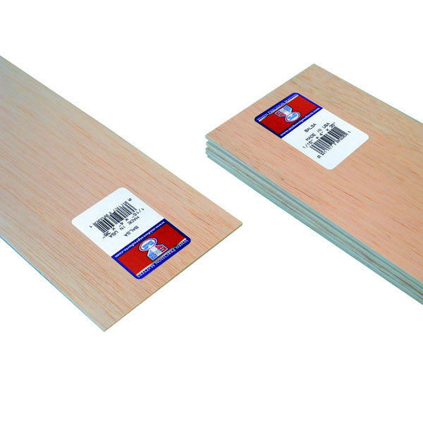Midwest Products 6402 Balsa Wood, 1/16" x 4" x 36"