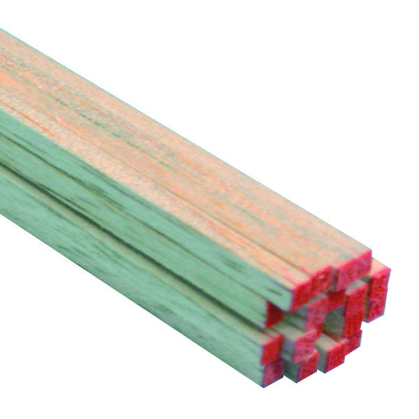 Midwest Products 6044 Balsa Wood, 1/8" x 1/8" x 24"