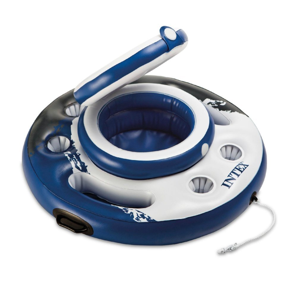 Intex 56822EP Mega Chill Inflatable Floating Cooler, 35"