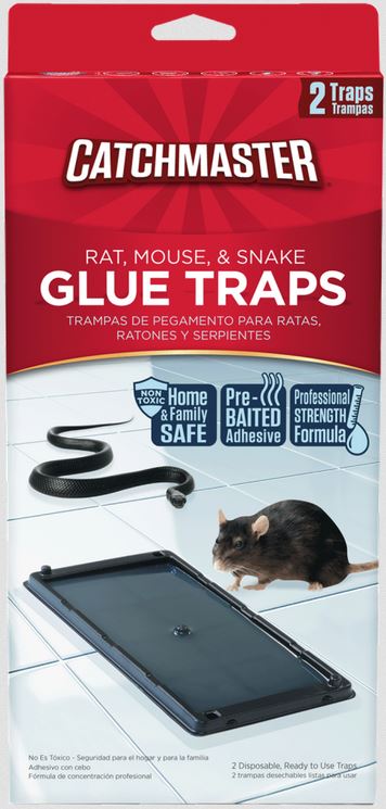 Catchmaster Rat, Mouse, & Snake Glue Traps
