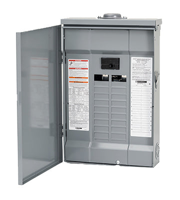 Square-D HOM2040M100PRB Main Breaker Installed Load Center, 100A