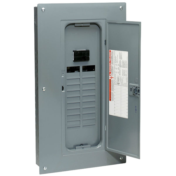 Square-D HOM2040M100PC Homeline™ Main Breaker Installed Load Center, 100A