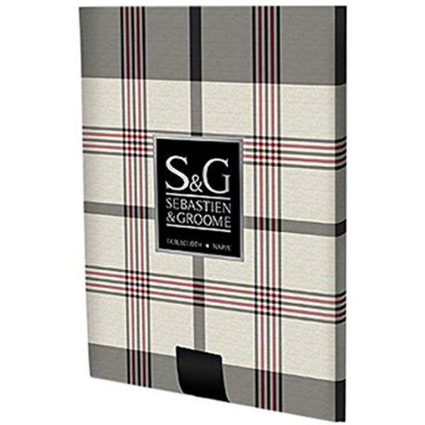 Sebastien & Groome TCY6148960 Sherwood Plaid Round Tablecloth, 60"