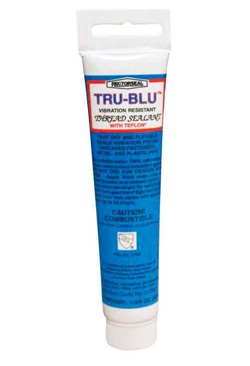 RectorSeal 31780 Tru-Blu Vibration Resistant Pipe Thread Sealant, 1.75 Oz