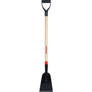 Razor-Back 81100 Forged Ice Scraper/C hopper with Wood Handle & D-Grip, 7"