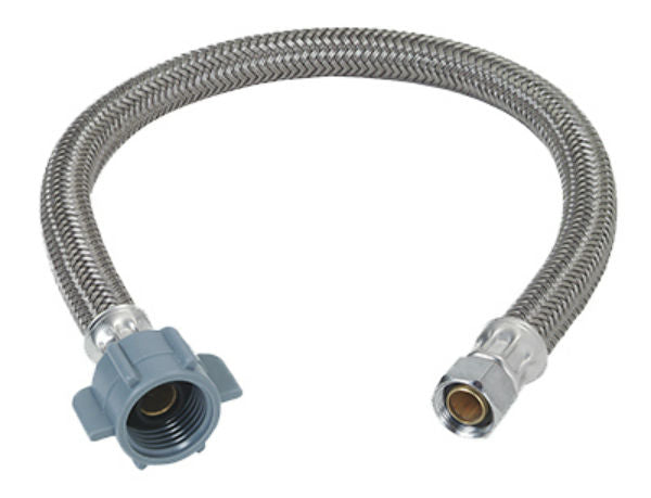 BrassCraft® PSB836 Faucet Water Supply Line, 3/8" Compression x 1/2" IP x 20"