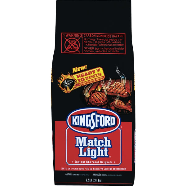 Kingsford® 31228 Match Light® Charcoal Briquettes, 6.2 Lb