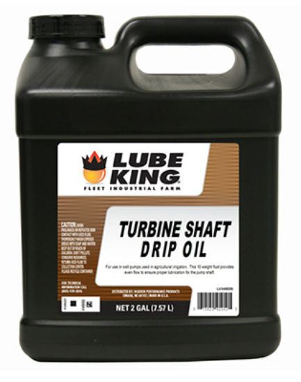 Lube King LU34002G Turbine Shaft Irrigation Drip Oil, 2 Gallon