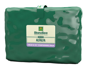 Standlee 1100-20021-0-0 Certified Alfalfa Grab & Go® Compressed Bale, 50 Lb