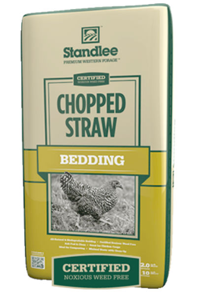 Standlee 1600-70101-0-0 Premium Western Forage® Certified Chopped Straw, 25 Lb
