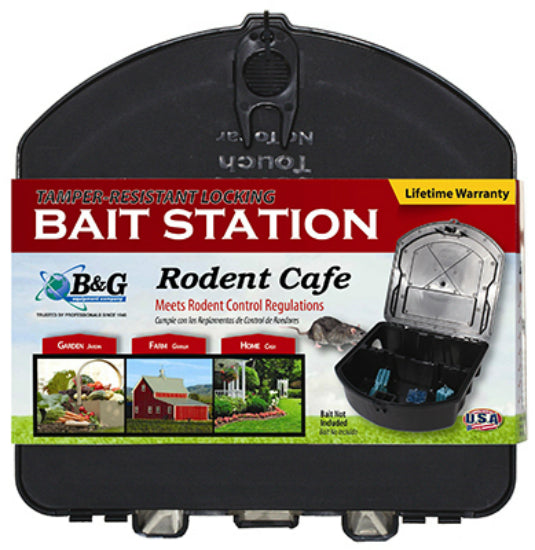 B&G 25000261 Tamper Resistant Locking Rodent Bait Station