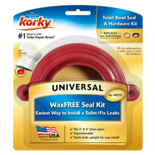 Korky® 6000BP Wax Free Toilet Seal Kit