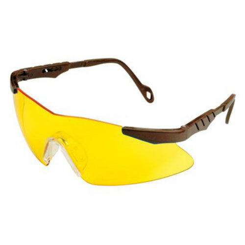 Allen™ 2272 Reaction Shooting Glasses, Yellow Lens & Dark Gray Frame