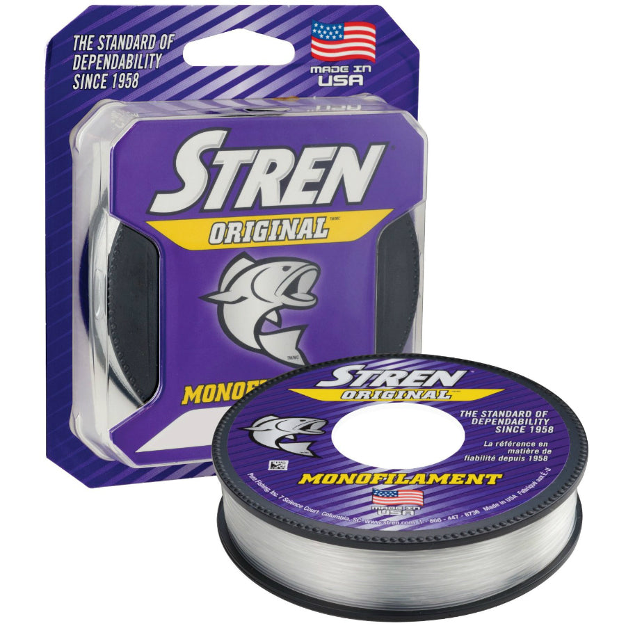 Stren Original SOFS20-26 Mono Fishing Line, Clear/Bue Fluorescent