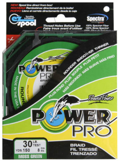 PowerPro 21100500150E Green Fishing Line, 30 Lbs, 150 YD