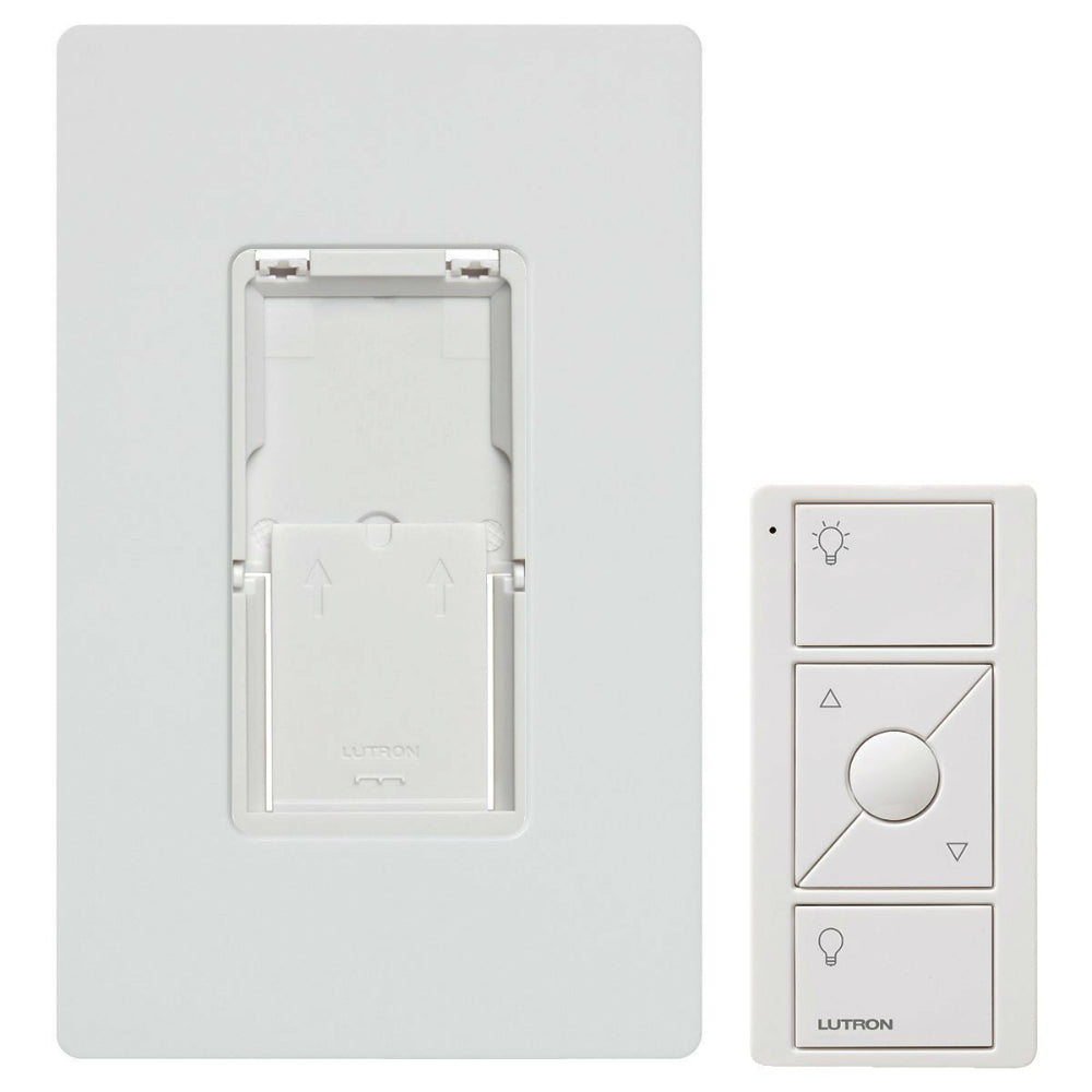 Lutron® PJ2-WALL-WH-L01 Pico® Remote Control with Wall Mounting Kit, White