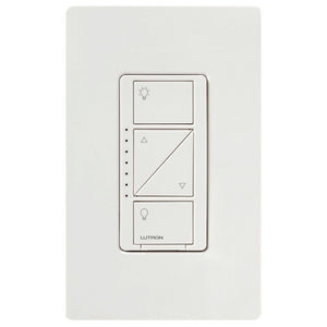 Lutron PD-6WCL-WH Caseta 3-Way Preset In Wall Wireless Dimmer, 150 Watt, White