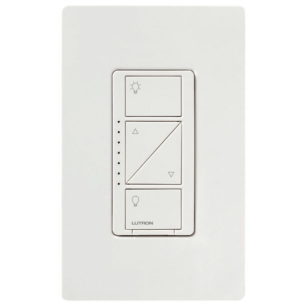 Lutron PD-6WCL-WH Caseta 3-Way Preset In Wall Wireless Dimmer, 150 Watt, White